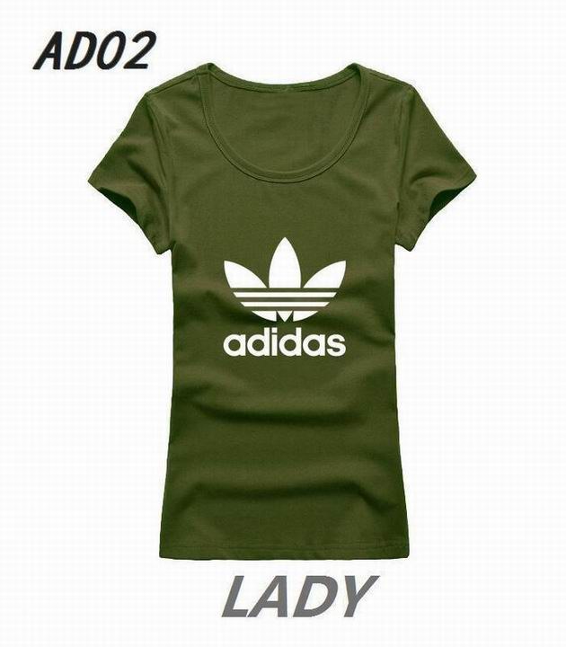 Adidas short round collar T woman S-2XL-021